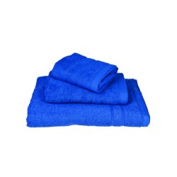 Πετσέτα Προσώπου Solid Pennie 500gsm Navy Blue Cotton Komvos (50x90) 1Τεμ