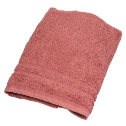 Πετσέτα Προσώπου Solid Pennie 500gsm Roten Apple Cotton Komvos (50x90) 1Τεμ