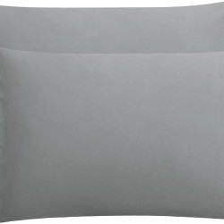Μαξιλαροθήκες Σετ Premium Grey Cotton Le Blanc (50x70) 2Τεμ