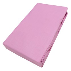 Πανωσέντονο Μονό Premium Solid Pink Cotton Le Blanc (170x270) 1Τεμ