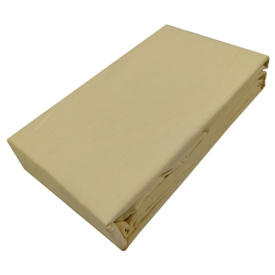 Πανωσέντονο Μονό Premium Solid L.Yellow Cotton Le Blanc (170x270) 1Τεμ