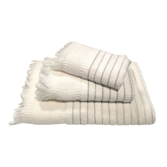 Πετσέτα Σώματος Paros White Jacquard Cotton Le Blanc (70x140) 1Τεμ Πετσέτα Σώματος Paros White Jacquard Cotton Le Blanc (70x140) 1Τεμ