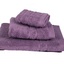Πετσέτα Προσώπου Solid Pennie Lilac 600gsm Cotton Le Blanc (50x95) 1Τεμ