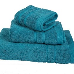 Πετσέτα Προσώπου Solid Pennie Petrol 600gsm Cotton Le Blanc (50x95) 1Τεμ