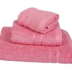 Πετσέτα Προσώπου Solid Pennie Pink 600gsm Cotton Le Blanc (50x95) 1Τεμ