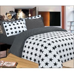 Σεντόνια Υπέρδιπλα Σετ Premium Star Cotton Le Blanc (230x245) 4Τεμ