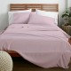 Πανωσέντονο Μονό Claro Pink Cotton Lino (170x260) 1Τεμ