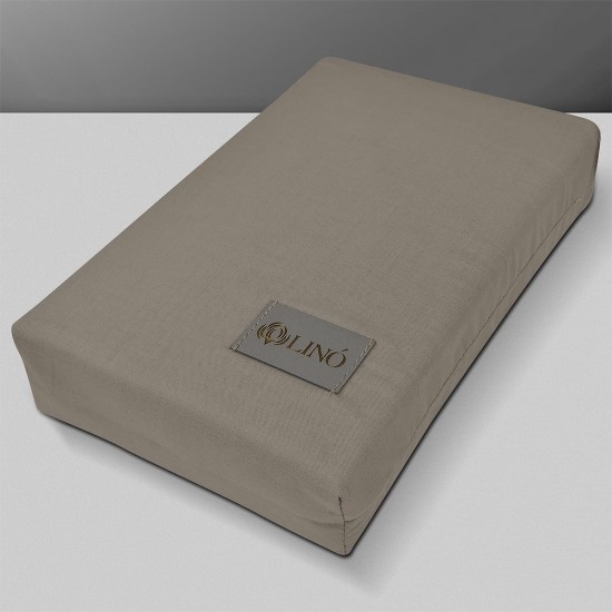Μαξιλαροθήκες Σετ Moderna New Taupe Cotton Lino (50x70) 2Τεμ