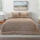 Κουβερλί Μονό Leafy Coral Cotton Lino (160x240) 1Τεμ