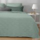 Κουβερλί Υπέρδιπλο Lipe Green Micro Lino (220x240) 1Τεμ
