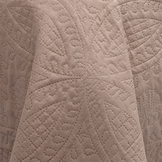 Κουβερλί Υπέρδιπλο Ligero Mocca Micro Lino (220x240) 1Τεμ