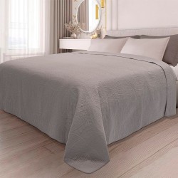 Κουβερλί Υπέρδιπλο Ligero D.Lilac Micro Lino (220x240) 1Τεμ