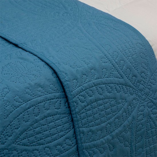 Κουβερλί Υπέρδιπλο Ligero L.Petrol Micro Lino (220x240) 1Τεμ