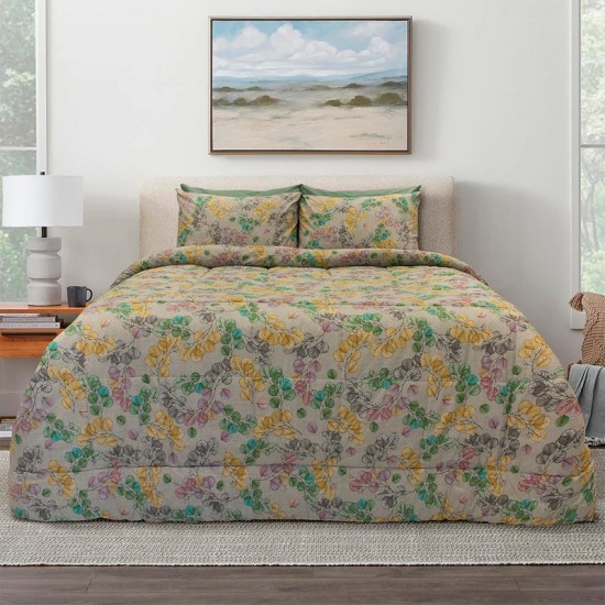 Πάπλωμα Υπέρδιπλο Vivid Beige Cotton Lino (220x240) 1Τεμ