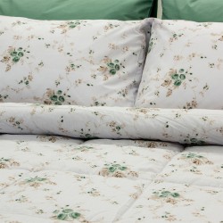 Πάπλωμα Υπέρδιπλο Rosalie Green Cotton Lino (220x240) 1Τεμ