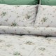 Πάπλωμα Υπέρδιπλο Rosalie Green Cotton Lino (220x240) 1Τεμ