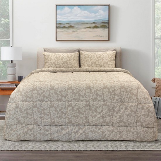 Πάπλωμα Υπέρδιπλο Gardenia Ecru Cotton Lino (220x240) 1Τεμ