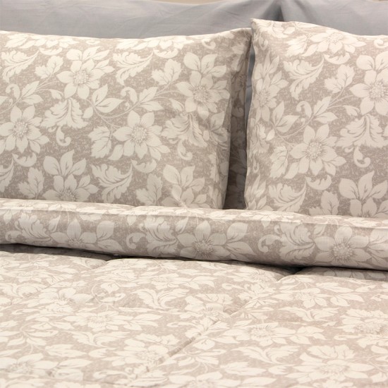 Πάπλωμα Υπέρδιπλο Gardenia Ecru Cotton Lino (220x240) 1Τεμ