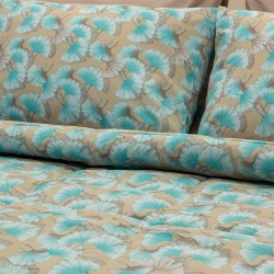 Πάπλωμα Υπέρδιπλο Veltilator Petrol Cotton Lino (220x240) 1Τεμ