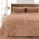 Κουβερτοπάπλωμα Γούνινο Υπέρδιπλο Conilio D.Pink 3D Rabbit Fur Lino (220x240) 1Τεμ