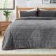 Κουβερτοπάπλωμα Υπέρδιπλο Stacy Grey Lino (220x240) 1Τεμ