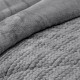 Κουβερτοπάπλωμα Υπέρδιπλο Stacy Grey Lino (220x240) 1Τεμ