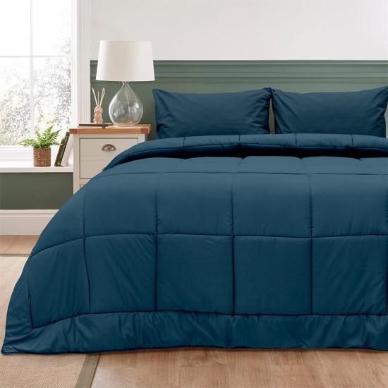 Πάπλωμα Υπέρδιπλο Colcha Blue Micro Lino (220x240) 1Τεμ