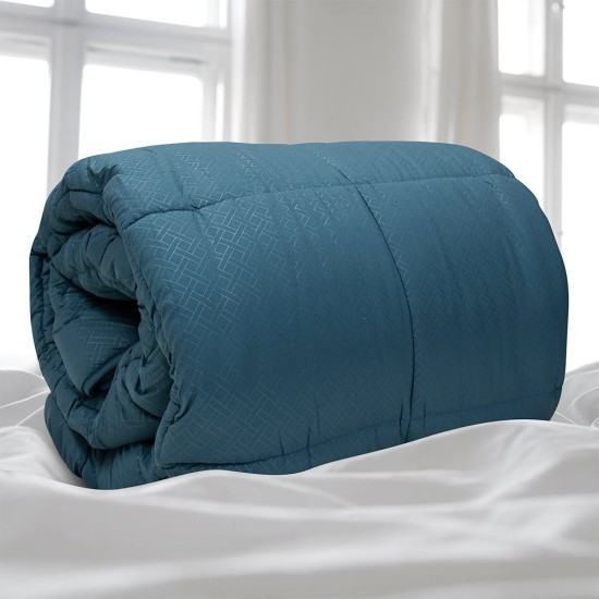 Πάπλωμα Υπέρδιπλο Colcha Blue Micro Lino (220x240) 1Τεμ