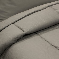 Πάπλωμα Μονό Colcha Grey Micro Lino (160x220) 1Τεμ