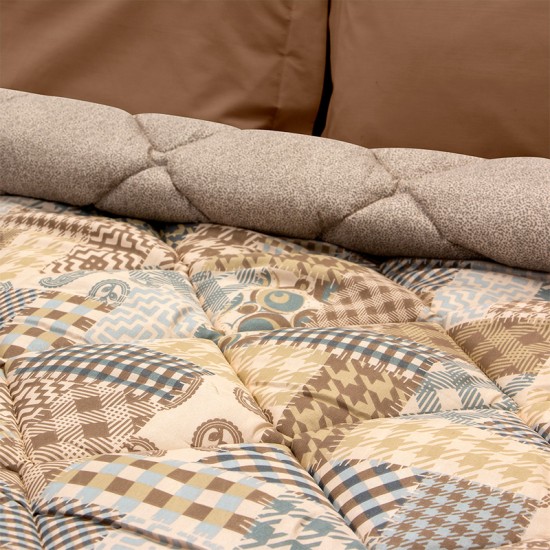 Πάπλωμα Υπέρδιπλο Tulipan Micosatin Lino (220x240) 1Τεμ Πάπλωμα Υπέρδιπλο Tulipan Micosatin Lino (220x240) 1Τεμ