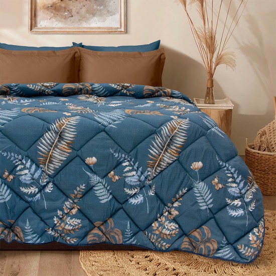 Πάπλωμα Υπέρδιπλο Petunia Micosatin Lino (220x240) 1Τεμ