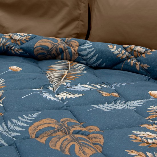 Πάπλωμα Υπέρδιπλο Petunia Micosatin Lino (220x240) 1Τεμ