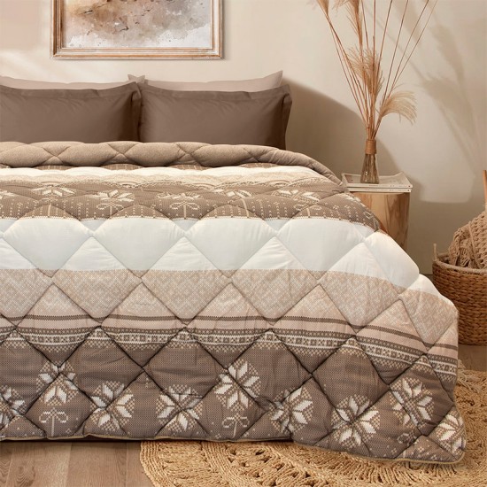 Πάπλωμα Υπέρδιπλο Liria Micosatin Lino (220x240) 1Τεμ