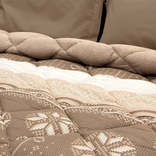 Πάπλωμα Υπέρδιπλο Liria Micosatin Lino (220x240) 1Τεμ