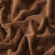 Κουβέρτα Βελουτέ Υπέρδιπλη Pello Brown Lino (220x240) 1Τεμ