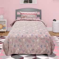 Κουβέρτα Fleece Παιδική Φωσφοριζέ Μονή Herz Pink Lino (160x220) 1Τεμ Κουβέρτα Fleece Παιδική Φωσφοριζέ Μονή Herz Pink Lino (160x220) 1Τεμ