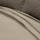 Κουβέρτα Πικέ King Size Cocoon Mocha Cotton Lino (240x260) 1Τεμ