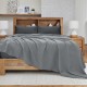 Κουβέρτα Πικέ King Size Cocoon Grey Cotton Lino (240x260) 1Τεμ