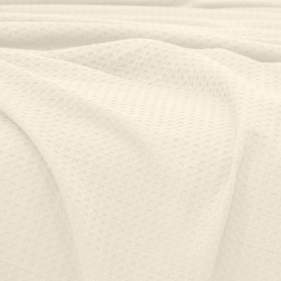 Κουβέρτα Πικέ King Size Cocoon Ecru Cotton Lino (240x260) 1Τεμ