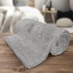 Κουβέρτα Fleece Υπέρδιπλη Lofti Ασημί Flannel Lino (220x240) 1Τεμ