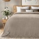 Κουβέρτα Fleece Υπέρδιπλη Lofti Taupe Flannel Lino (220x240) 1Τεμ