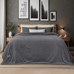 Κουβέρτα Fleece Με Sherpa Μονή Lofti Grey Lino (160x220) 1Τεμ