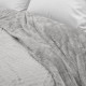 Κουβέρτα Fleece Με Sherpa Μονή Lofti Ασημί Lino (160x220) 1Τεμ