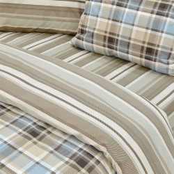 Μαξιλαροθήκες Σετ Revon Aqua Cotton Lino (50x70) 2Τεμ