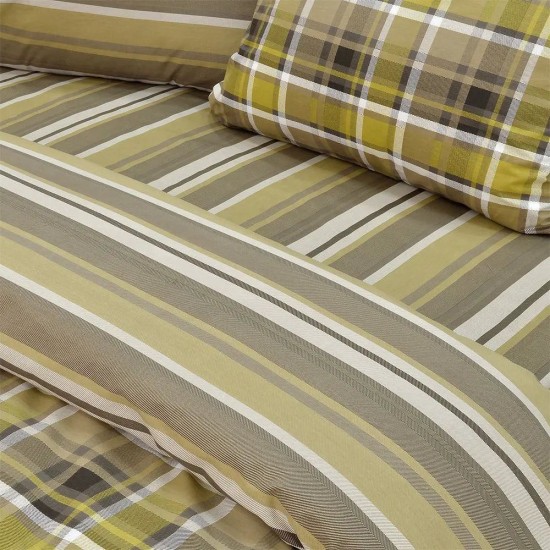 Παπλωματοθήκη Φανελένια Υπέρδιπλη Σετ Revon Honey Flannel Cotton Lino (220x240) 3Τεμ