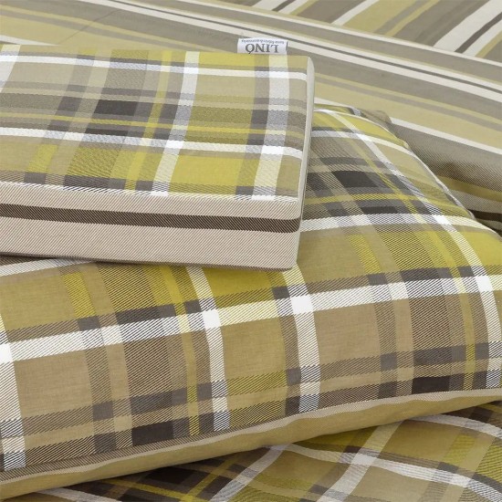 Παπλωματοθήκη Φανελένια Υπέρδιπλη Σετ Revon Honey Flannel Cotton Lino (220x240) 3Τεμ