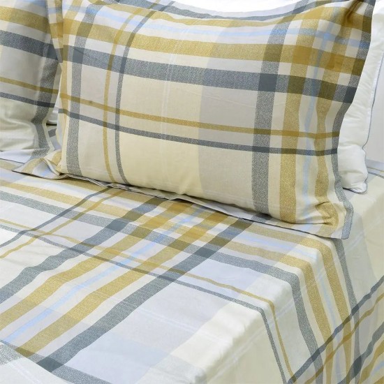 Σεντόνια Υπέρδιπλα Σετ Netz Satin Cotton Lino (240x260) 4Τεμ