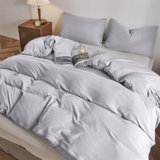 Πανωσέντονο Μονό Moderna L.Grey Cotton Lino (170x260) 1Τεμ