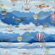 Σεντόνια Παιδικά Μονά Σετ Cloud Chasers Blue Cotton Lino (170x260) 3Τεμ Σεντόνια Παιδικά Μονά Σετ Cloud Chasers Blue Cotton Lino (170x260) 3Τεμ