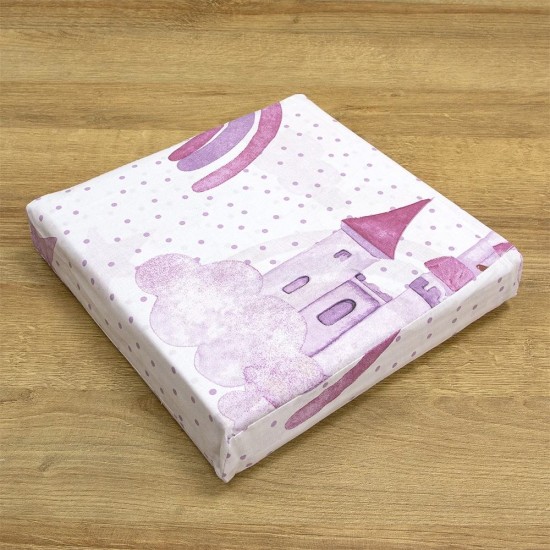 Σεντόνια Παιδικά Μονά Σετ Dreamy Castleland White Cotton Lino (170x260) 3Τεμ